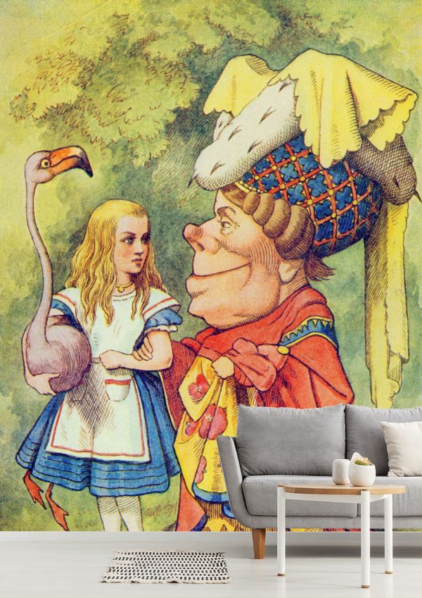 Activities & Leisure | Alice with the Duchess Mural Wallpaper Activities & Leisure Activities & Leisure