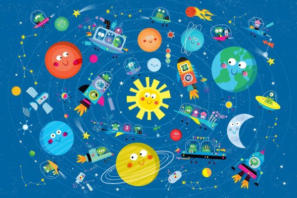 Activities & Leisure | Aliens Solar System Wall Mural Activities & Leisure Activities & Leisure