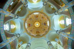 Activities & Leisure | Ceiling of the Frauenkirche, Dresden Cathedral, Dresden, GermanyMural Wallpaper Activities & Leisure Activities & Leisure