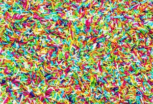 Activities & Leisure | Colorful Sugar Sprinkles Wallpaper Mural Activities & Leisure Activities & Leisure