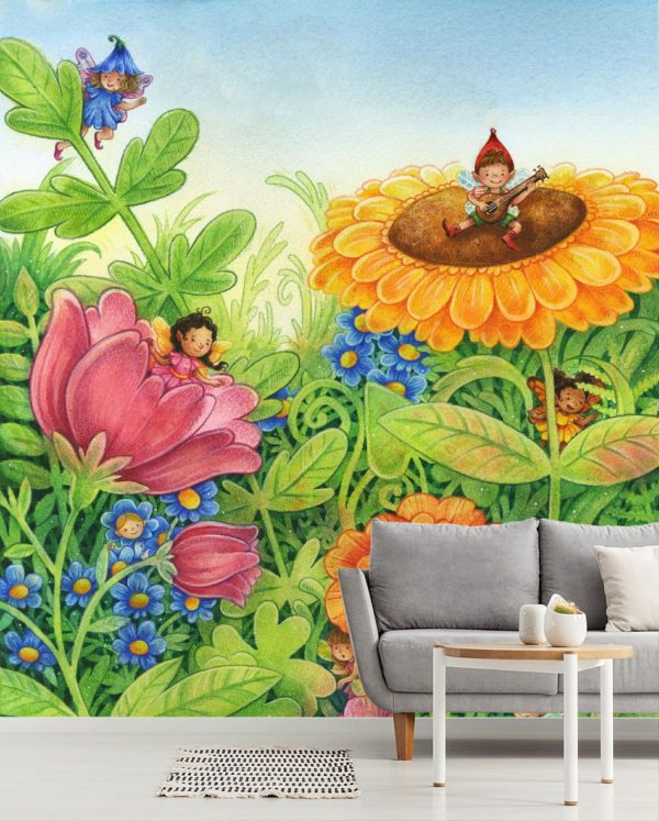 Activities & Leisure | Fairy Garden Wallpaper Mural Activities & Leisure Activities & Leisure