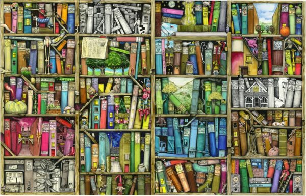 Activities & Leisure | Fantasy Bookcase Wall Mural Activities & Leisure Activities & Leisure