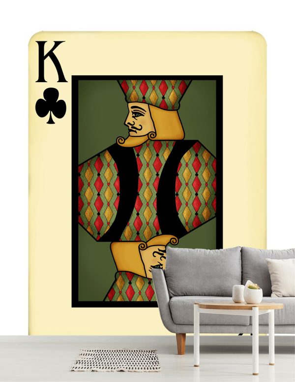 Activities & Leisure | King Playing Card Wallpaper Mural Activities & Leisure Activities & Leisure