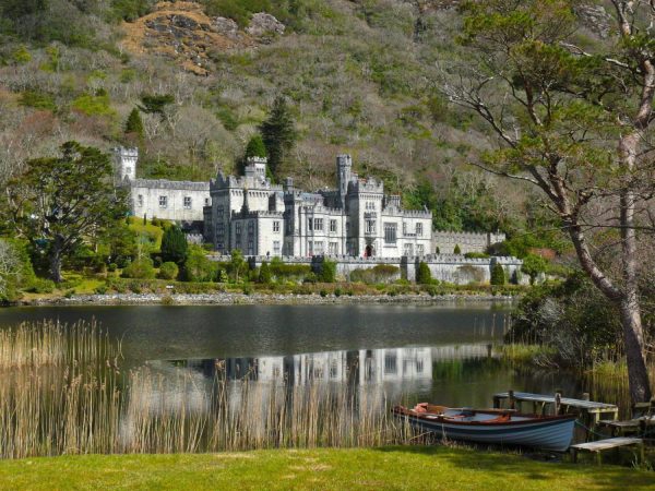 Activities & Leisure | Kylemore Abbey, Galway, Ireland Mural Wallpaper Activities & Leisure Activities & Leisure