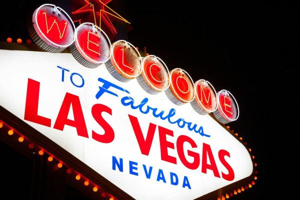 Activities & Leisure | Las Vegas Welcome Sign Wallpaper Mural Activities & Leisure Activities & Leisure