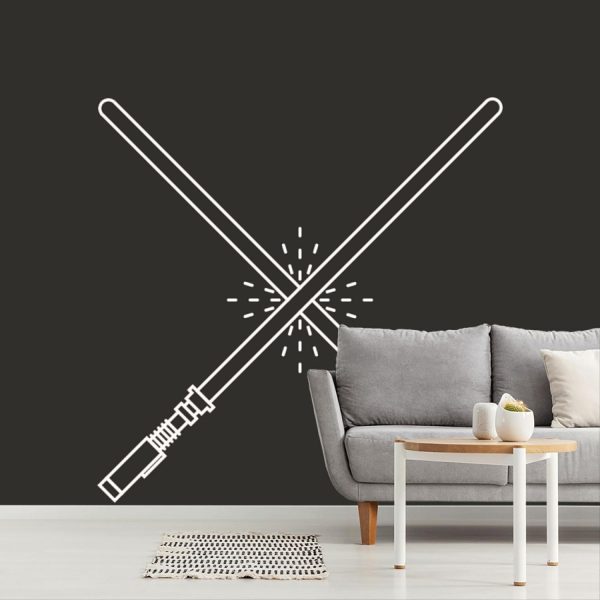 Activities & Leisure | Light Swords Wall Mural Activities & Leisure Activities & Leisure