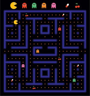 Activities & Leisure | Pacman Game Wall Mural Activities & Leisure Activities & Leisure