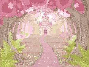 Activities & Leisure | Pretty Pink Castle Wallpaper Mural Activities & Leisure Activities & Leisure