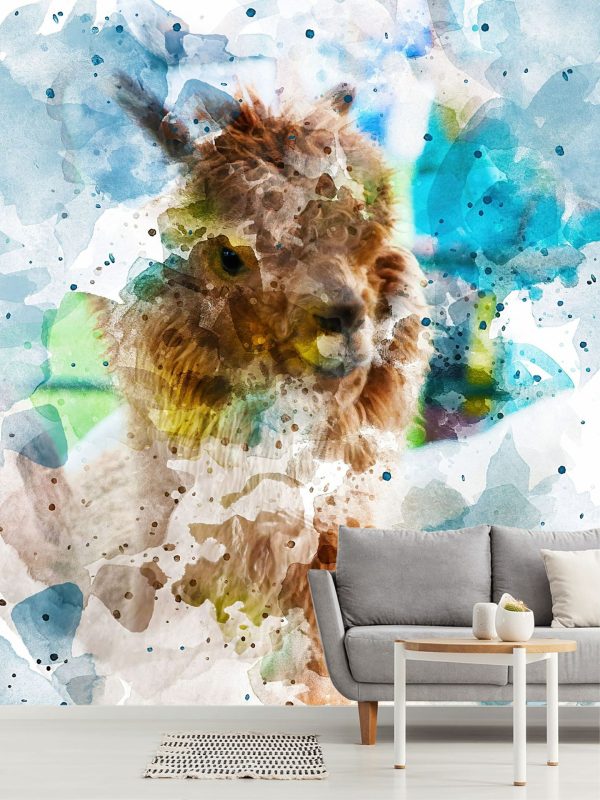 Animals | Alpaca 0475 Wall Mural Animals Animals