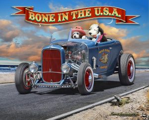 Animals | Bone in the USA ’32 Wall Mural Animals Animals