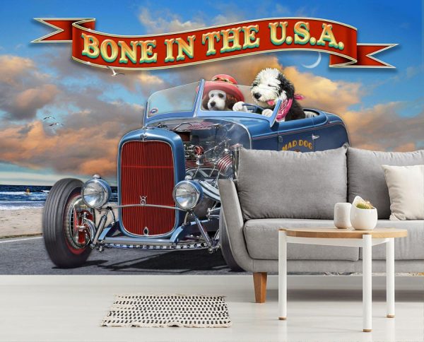 Animals | Bone in the USA ’32 Wall Mural Animals Animals