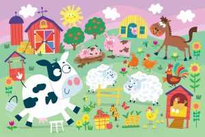 Animals | Farm Animal Wall Mural Animals Animals