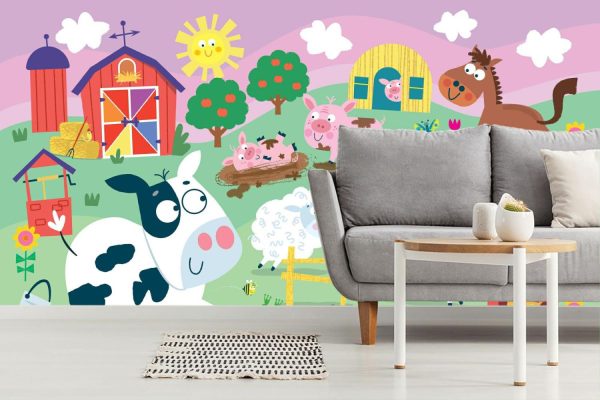 Animals | Farm Animal Wall Mural Animals Animals