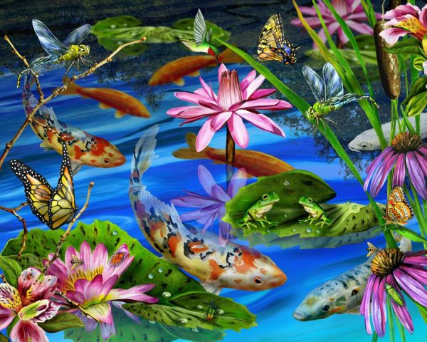 Animals | Frogs Eye View Mural Wallpaper Animals Animals