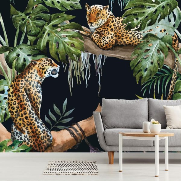 Animals | Jungle Leopard Pattern Wallpaper Animals Animals