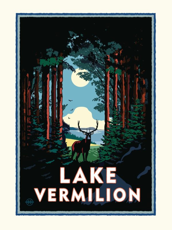 Animals | Lake Vermilion Mural Wallpaper Animals Animals