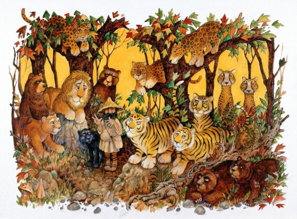 Animals | Noah – Lions, Tigers, Bears Wall Mural Activities & Leisure Activities & Leisure