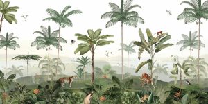 Animals | Thrilling Tropics Mural Wallpaper Animals Animals