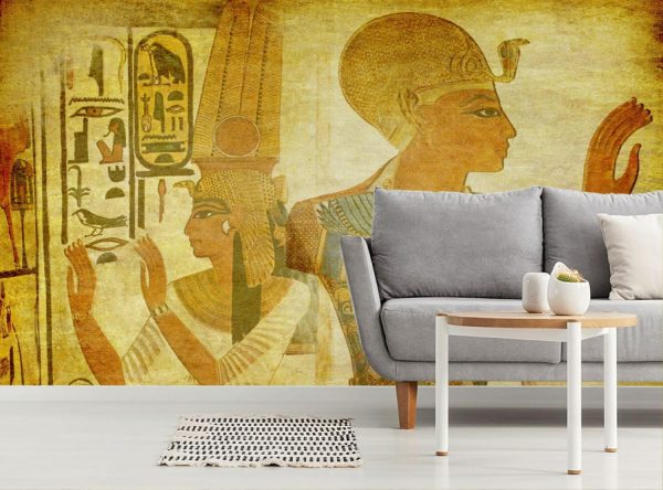 Architectural | Antique Egypt Symbols Wall Mural Architectural Architectural