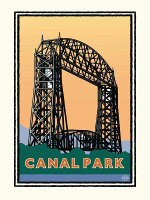 Architectural | Canal Park Lake Superior Wall Mural Architectural Architectural