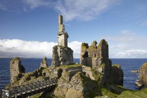 Architectural | Castle Sinclair Girnigoe Caithness Wall Mural Architectural Architectural