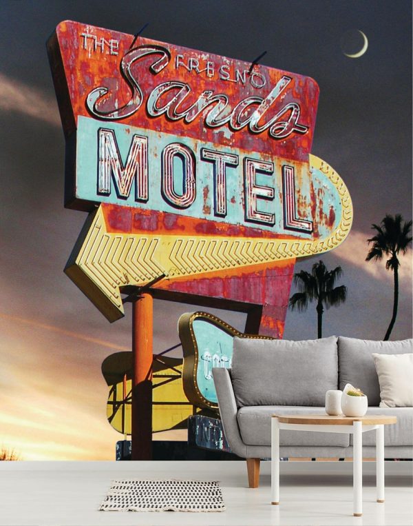 Architectural | Sands Motel Wallpaper Mural Architectural Architectural