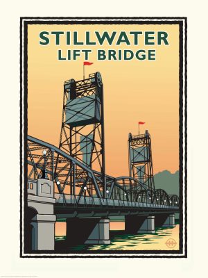 Architectural | Stillwater Lift Bridge Wallpaper Mural Architectural Architectural