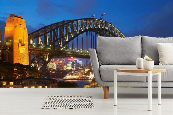 Architectural | Sydney Harbour Bridge Wall Mural Architectural Architectural