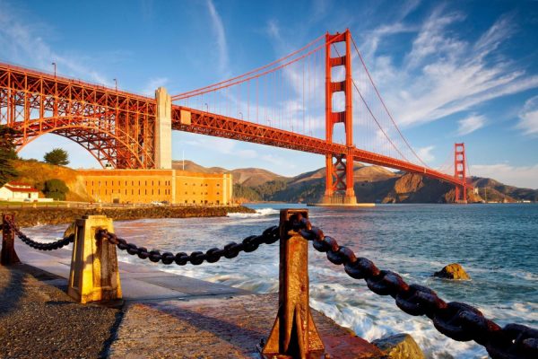 Architectural | The Golden Gate Wallpaper Mural Architectural Architectural