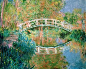 Architectural | The Japanese Bridge Giverny Mural Wallpaper Architectural Architectural