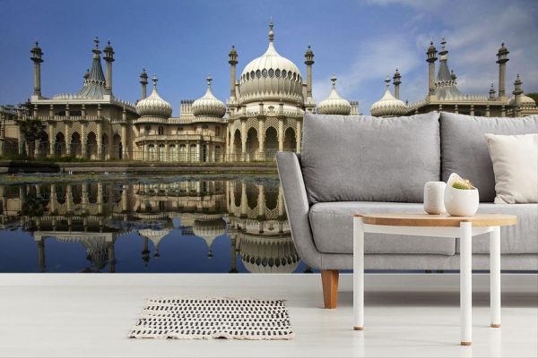 Architectural | The Royal Pavilion Reflection Mural Wallpaper Architectural Architectural