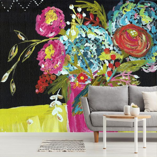 Art & Graphics | Bouquet 1 Mural Wallpaper Art & Graphics Art & Graphics