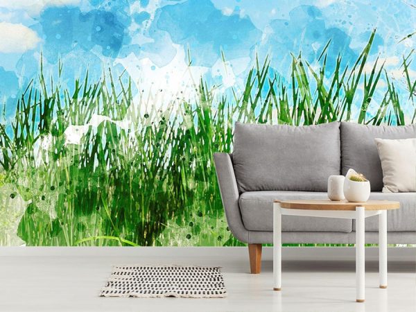 Art & Graphics | Grass 3122 Wall Mural Art & Graphics Art & Graphics