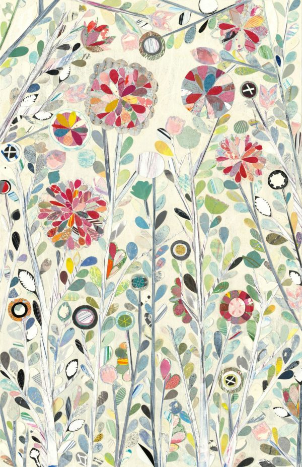 Art & Graphics | Whimsical Spring Blossoms Mural Wallpaper Art & Graphics Art & Graphics