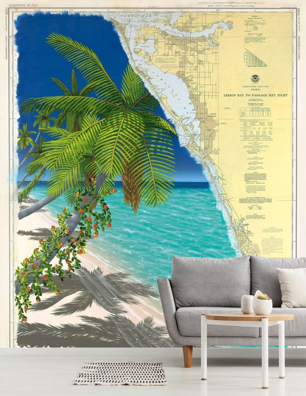 Beach & Tropical | Coastal Living Wall Mural Beach & Tropical Beach & Tropical