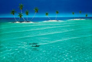 Beach & Tropical | Couples (Mackin) Wallpaper Mural Beach & Tropical Beach & Tropical