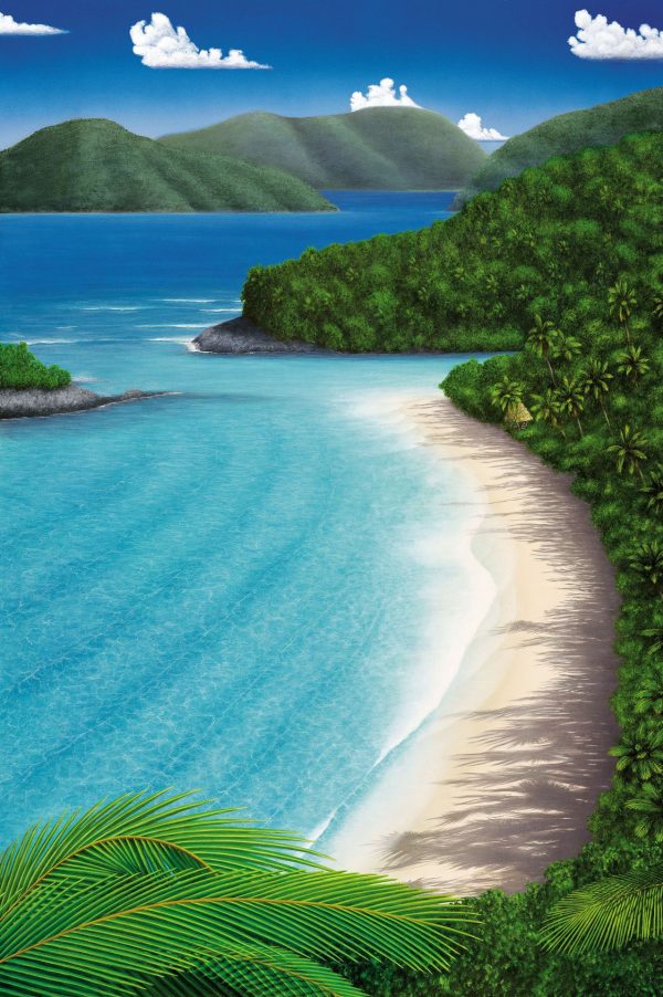 Beach & Tropical | Dancing On The Beach Wall Mural Beach & Tropical Beach & Tropical