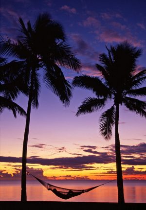 Beach & Tropical | Denarau Island Sunset, Fiji Wallpaper Mural Beach & Tropical Beach & Tropical