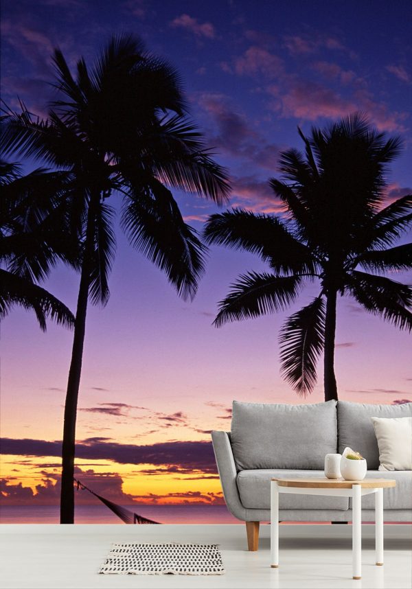 Beach & Tropical | Denarau Island Sunset, Fiji Wallpaper Mural Beach & Tropical Beach & Tropical