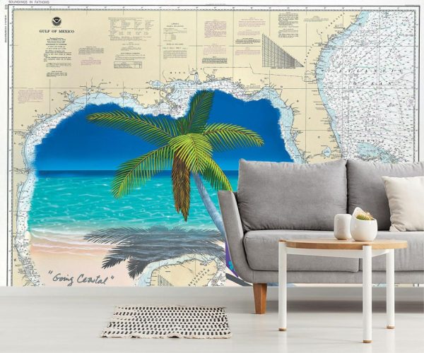 Beach & Tropical | Going Coastal Wallpaper Mural Beach & Tropical Beach & Tropical