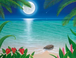 Beach & Tropical | Making a Wish Mural Wallpaper Beach & Tropical Beach & Tropical