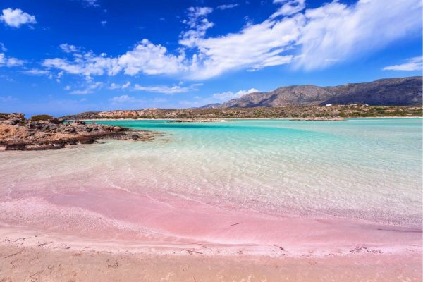 Beach & Tropical | Pink Beach of Crete, Greece Wall Mural Beach & Tropical Beach & Tropical