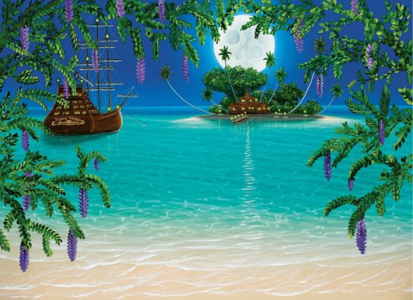 Beach & Tropical | Pirate’s Lair Wall Mural Beach & Tropical Beach & Tropical