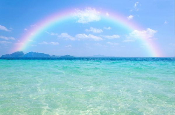 Beach & Tropical | Tropical Rainbow In Thailand Wall Mural Beach & Tropical Beach & Tropical