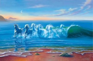 Beach & Tropical | Wild Waters Wallpaper Mural Animals Animals