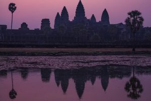 City & Skyline | Angkor Wat Sunrise Wall Mural City & Skyline City & Skyline