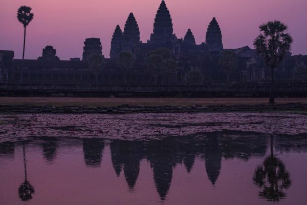 City & Skyline | Angkor Wat Sunrise Wall Mural City & Skyline City & Skyline