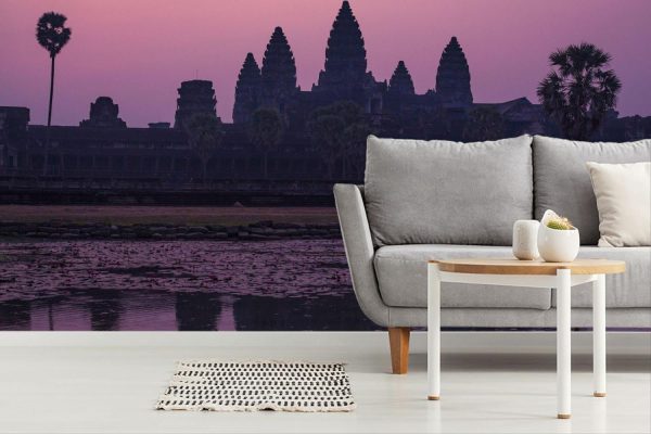 City & Skyline | Angkor Wat Sunrise Wall Mural City & Skyline City & Skyline