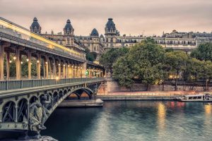 City & Skyline | Bir Hakeim Wallpaper Mural Architectural Architectural