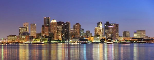 City & Skyline | Boston Illuminations Wall Mural City & Skyline City & Skyline